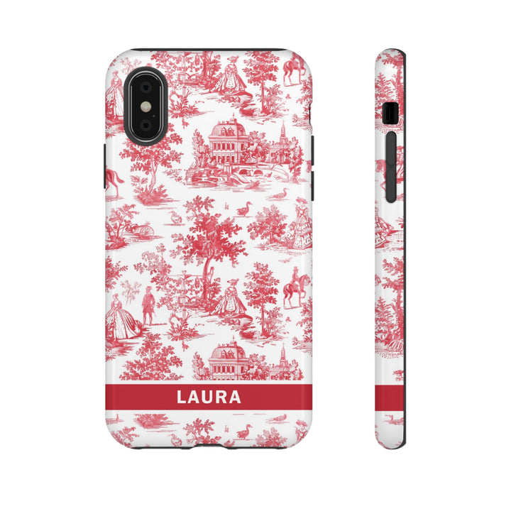 Premium Tough Personalized Initial Custom Gift Cute Phone Cases for Samsung Galaxy S24, S23, S22, S21 Plus, Ultra, Iphone 16, 15, 14 Pro Max - Studio40ParkLane