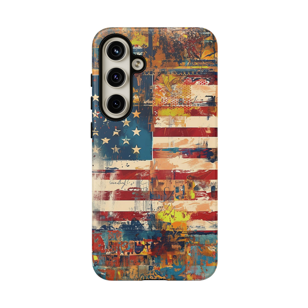 Impact Resistant, American Flag, Cute Phone Cases for Samsung S24, S23, S22, S21, IPhone 15 pro Iphone 14 pro Iphone 13 IPhone 12 Iphone 11 - Studio40ParkLane