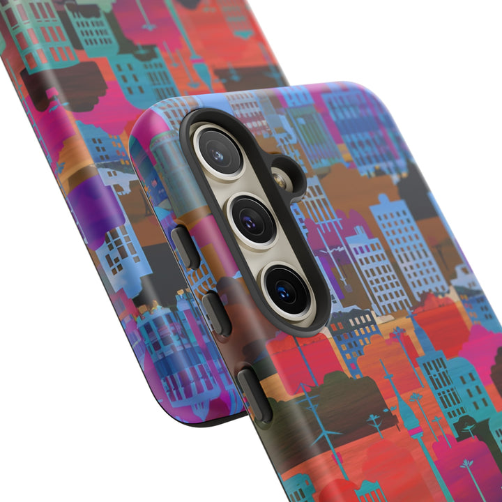 Cute Samsung Case | Cool Iphone Case | Summer City Skyline, Samsung S24, S23, S22, S21, IPhone 15 Case | Iphone 14 Case, Iphone 13 Case - Studio40ParkLane