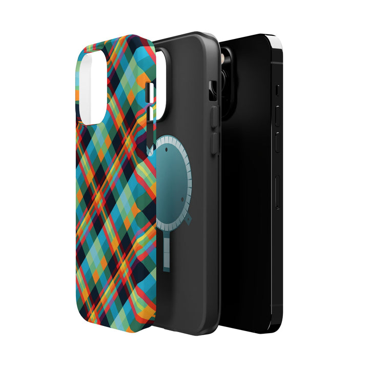 Checkered Plaid Magsafe Gift for Her Cute Phone Case for Iphone, | iPhone 16 | iPhone 15 Pro Max, Iphone 14 Pro Max, 13 12 11 10 9 8 7 - Studio40ParkLane