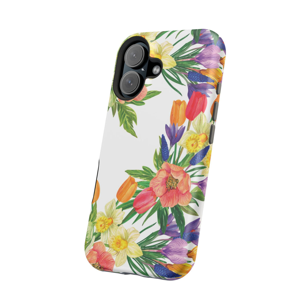 Spring Flowers Magsafe Cute Phone Case for Iphone Gift for Her, iPhone 16 Case iPhone 15 Pro Max Case, Iphone 14, Iphone 14 Pro Max, 13, 12 - Studio40ParkLane