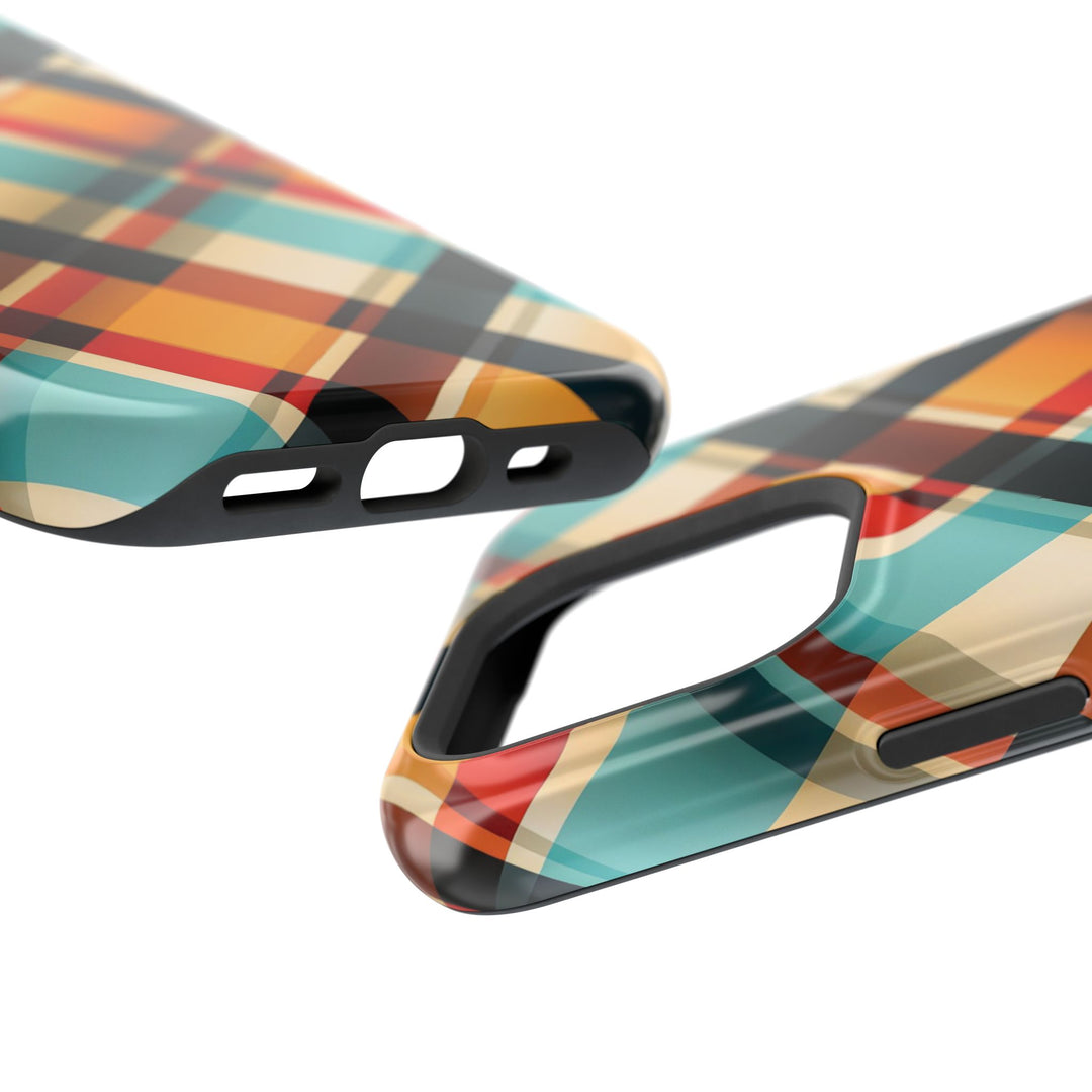 Checkered Plaid Magsafe Gift for Her Cute Phone Case for Iphone, | iPhone 16 | iPhone 15 Pro Max, Iphone 14 Pro Max, 13 12 11 10 9 8 7 - Studio40ParkLane