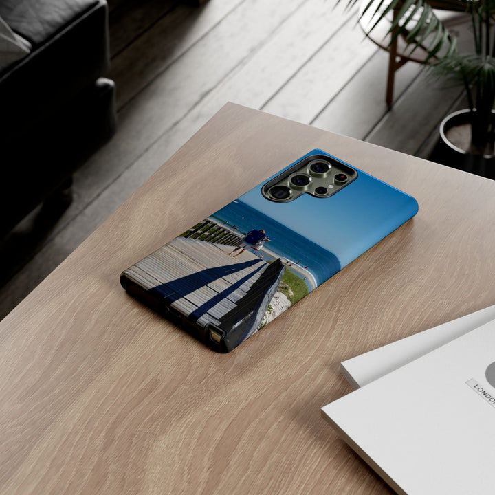 Cute Samsung Case | Cool Iphone Case | Summer Beach Walk, Samsung S24, S23, S22, S21, IPhone 15 Case | Iphone 14 Case, Iphone 13 Case - Studio40ParkLane