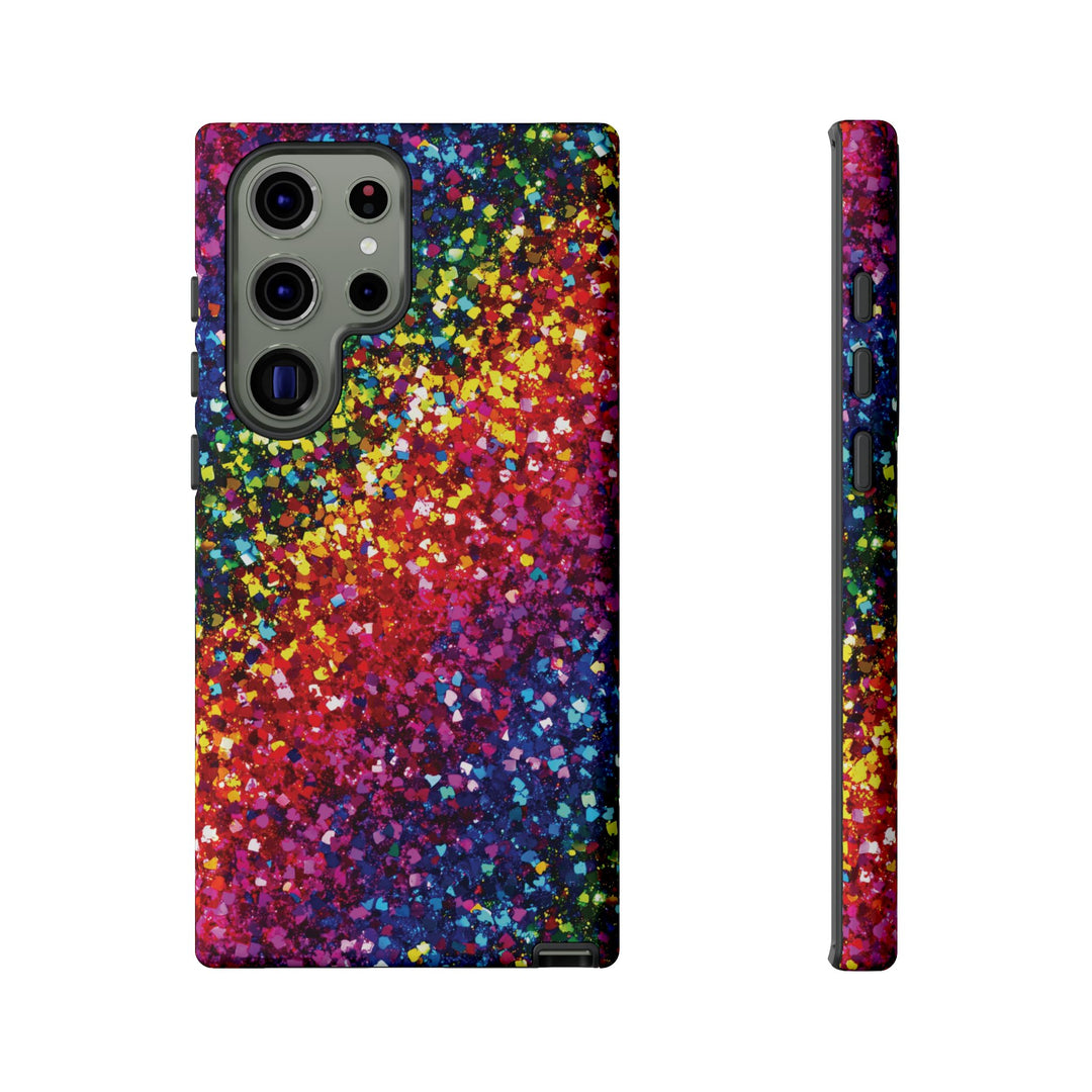 Premium Tough Muted Non - Glitter Color Composition Cute Phone Case, for IPhone 16 pro Max | Iphone 15, Iphone 14, 13, Samsung Galaxy S25, S24 - Studio40ParkLane
