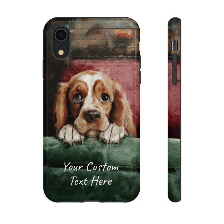 Personalize this Cute IPhone Case | Cocker Spaniel iPhone Case, iPhone 15 Case | iPhone 15 Case, Iphone 14 Case, Iphone 14 Pro Max Case - Studio40ParkLane
