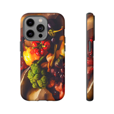 Impact Resistant, Fall Farm Vegetables, Cute Phone Cases for Samsung S24, S23, S22, S21, IPhone 15 pro Iphone 14 pro Iphone 13 IPhone 12 Iphone 11