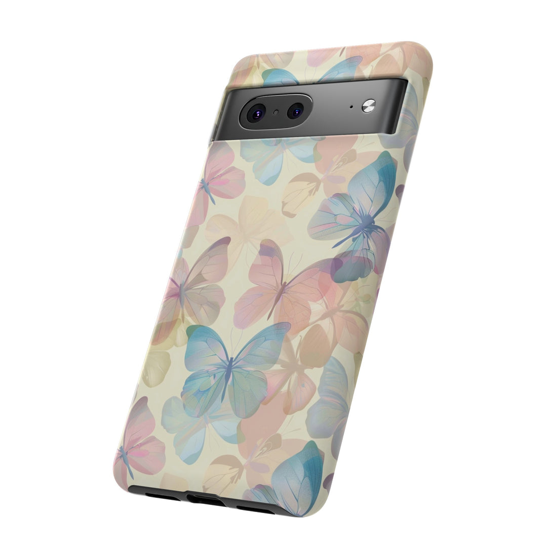 Cute Samsung Case | Cool Iphone Case | Summer Pastel Butterflies, Samsung S24, S23, S22, S21, IPhone 15 Case | Iphone 14 Case, Iphone 13 Case - Studio40ParkLane