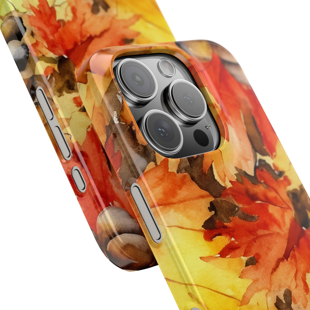 Slim Fall Leaves Slim Cute Phone Cases for Iphone | iPhone 15 Case | iPhone 15 Pro Max Case, Iphone 14, Iphone 14 Pro Max, Iphone 13 - Studio40ParkLane