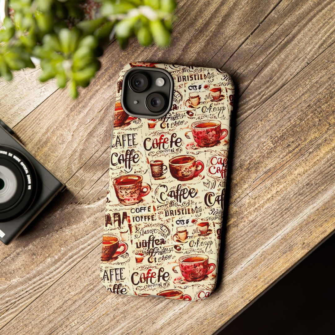 Impact Resistant, Paris Bistro Cafe, Cute Phone Cases for Samsung S24, S23, S22, S21, IPhone 15 pro Iphone 14 pro Iphone 13 IPhone 12 Iphone 11 - Studio40ParkLane
