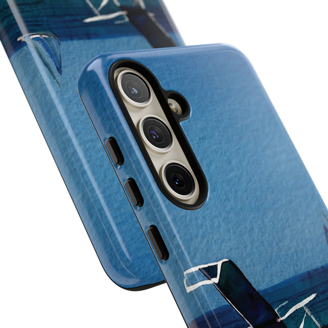 Cute Samsung Case | Cool Iphone Case | Summer Blue Beach Chair, Samsung S24, S23, S22, S21, IPhone 15 Case | Iphone 14 Case, Iphone 13 Case - Studio40ParkLane