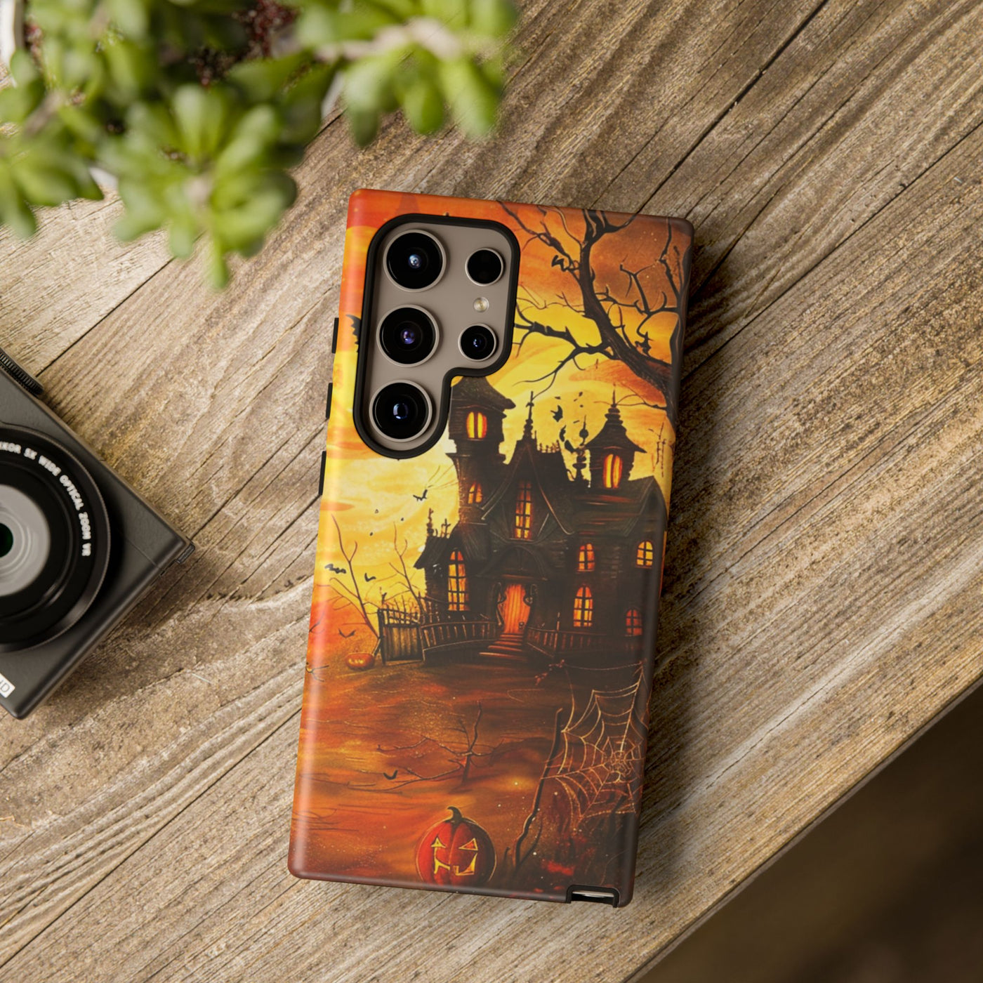 Halloween Spooky Impact Resistant, Cute Phone Cases for Samsung S24, S23, S22, S21, IPhone 15 pro Iphone 14 pro Iphone 13 IPhone 12 Iphone 11