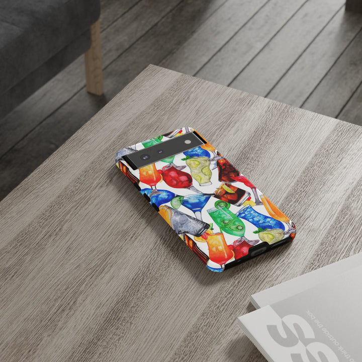 Cute Samsung Case | Cool Iphone Case | Summer Fruit Cocktail, Samsung S24, S23, S22, S21, IPhone 15 Case | Iphone 14 Case, Iphone 13 Case - Studio40ParkLane