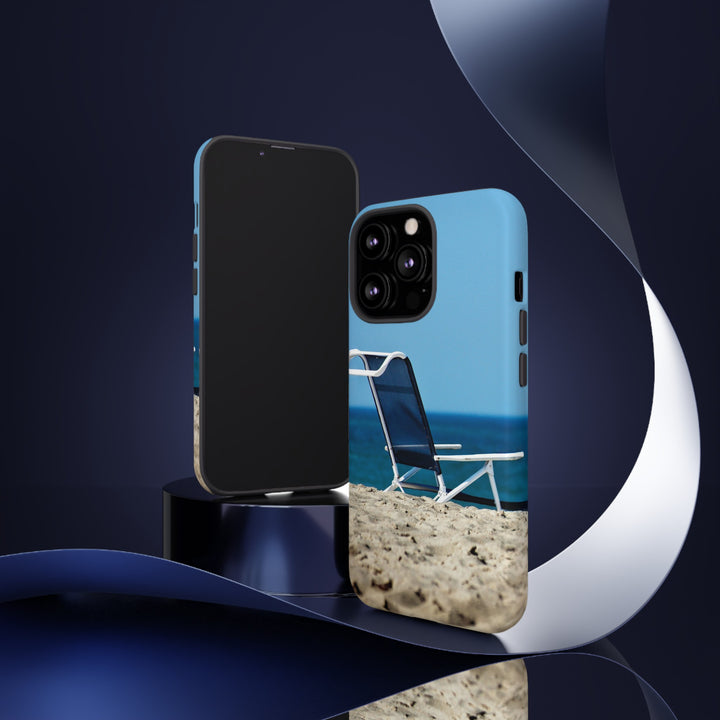 Cute Samsung Case | Cool Iphone Case | Summer Blue Beach Chair, Samsung S24, S23, S22, S21, IPhone 15 Case | Iphone 14 Case, Iphone 13 Case - Studio40ParkLane