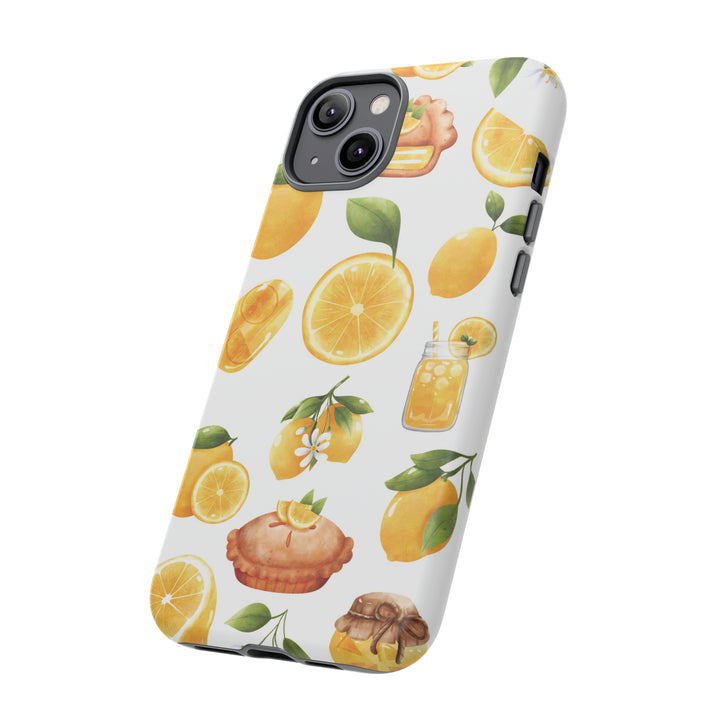 Cute IPhone Case | Summer Fruit Lemon, iPhone 15 Case | iPhone 15 Pro Case, Iphone 14 Case, Iphone 14 Pro Max Case, Protective Iphone Case - Studio40ParkLane