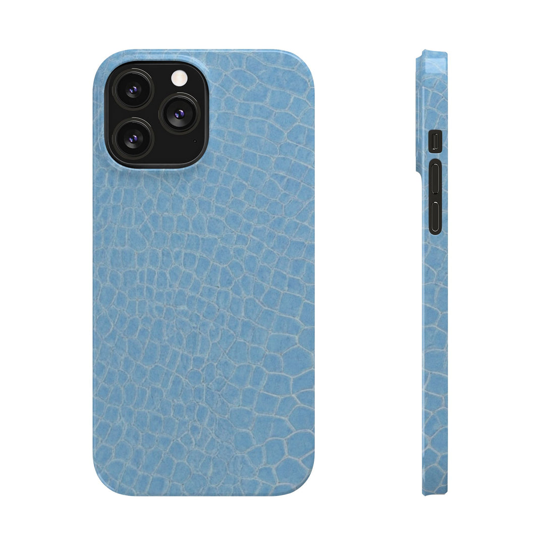Slim Non Leather Blue Color Pattern Gift for Her Cute Phone Cases for Iphone 16 Pro Max | iPhone 15 Case | iPhone 15 Pro Max Case, Iphone 14, 13, 12, 11, 10, 8, 7 - Studio40ParkLane