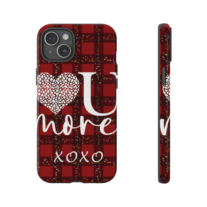 Cute IPhone Case | iPhone 15 Case | iPhone 15 Pro Max Case, Iphone 14 Case, Iphone 14 Pro Max Case IPhone Case for Art Lovers, Love You Red - Studio40ParkLane