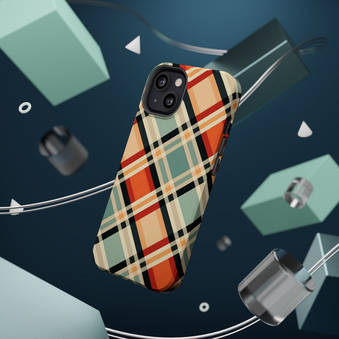 Checkered Plaid Magsafe Gift for Her Cute Phone Case for Iphone, | iPhone 16 | iPhone 15 Pro Max, Iphone 14 Pro Max, 13 12 11 10 9 8 7 - Studio40ParkLane