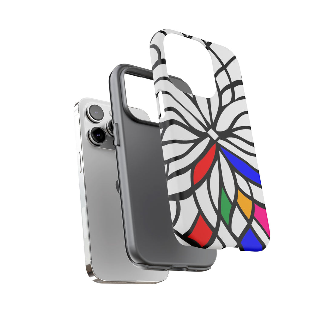 Impact Resistant, Colored Mosaic, Cute Phone Cases for Samsung S24, S23, S22, S21, IPhone 15 pro Iphone 14 pro Iphone 13 IPhone 12 Iphone 11 - Studio40ParkLane