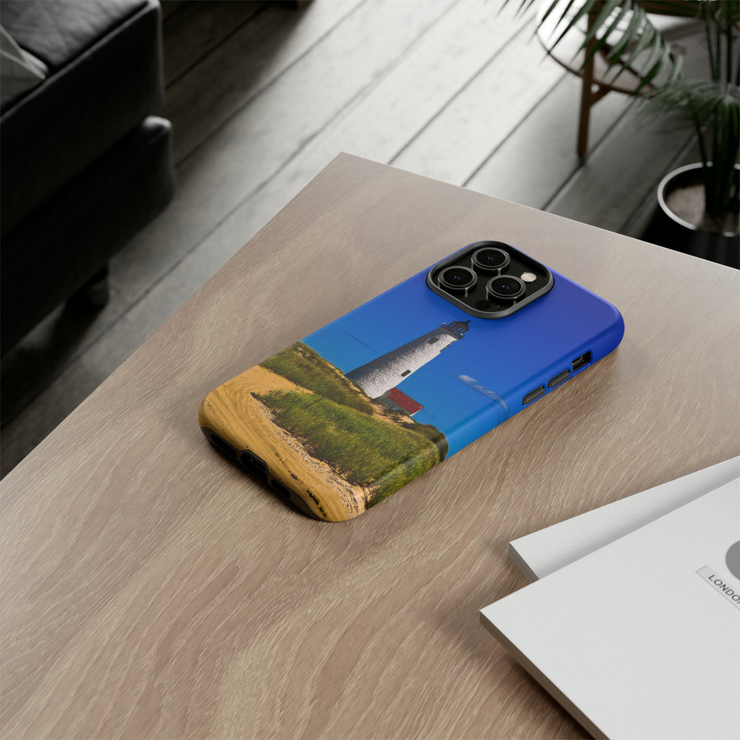 Cute IPhone Case | iPhone 15 Case | iPhone 15 Pro Max Case, Iphone 14 Case, Iphone 14 Pro Max Case IPhone Case for Art Lovers - Beach Lighthouse - Studio40ParkLane