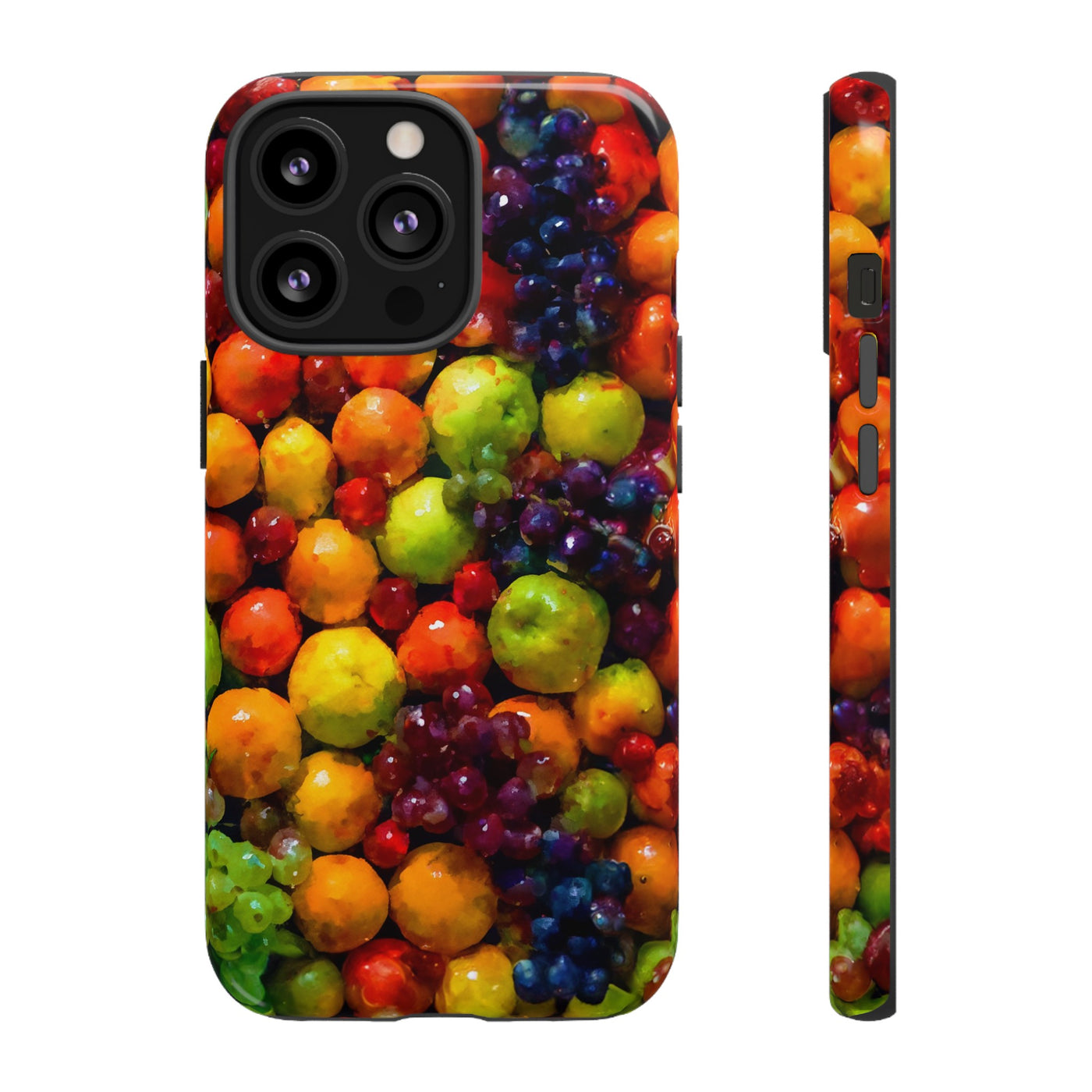 Impact Resistant, Fall Fruit, Cute Phone Cases for Samsung S24, S23, S22, S21, IPhone 15 pro Iphone 14 pro Iphone 13 IPhone 12 Iphone 11