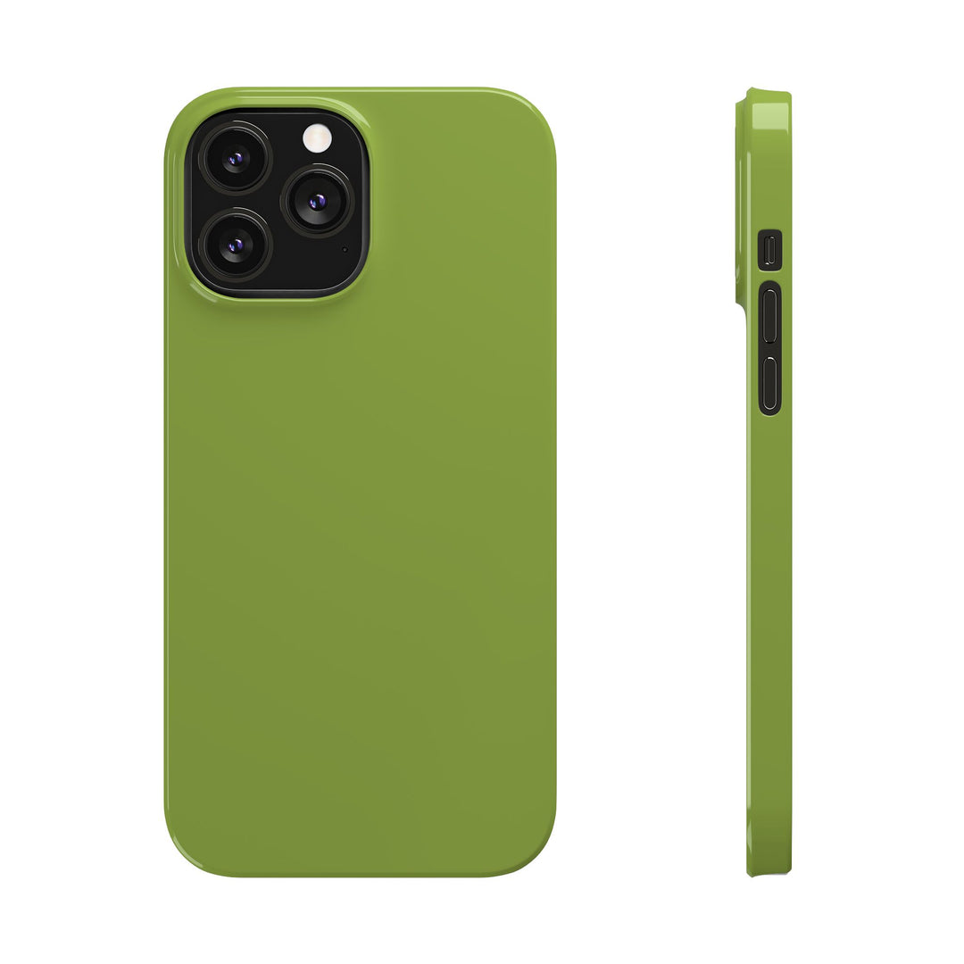 Slim Chartreuse Green Gift for Her Aesthetic Cute Phone Case for Iphone 16 - | iPhone 15 Pro Max Case | iPhone 14 Case 13 12 11 10 9 8 7 - Studio40ParkLane