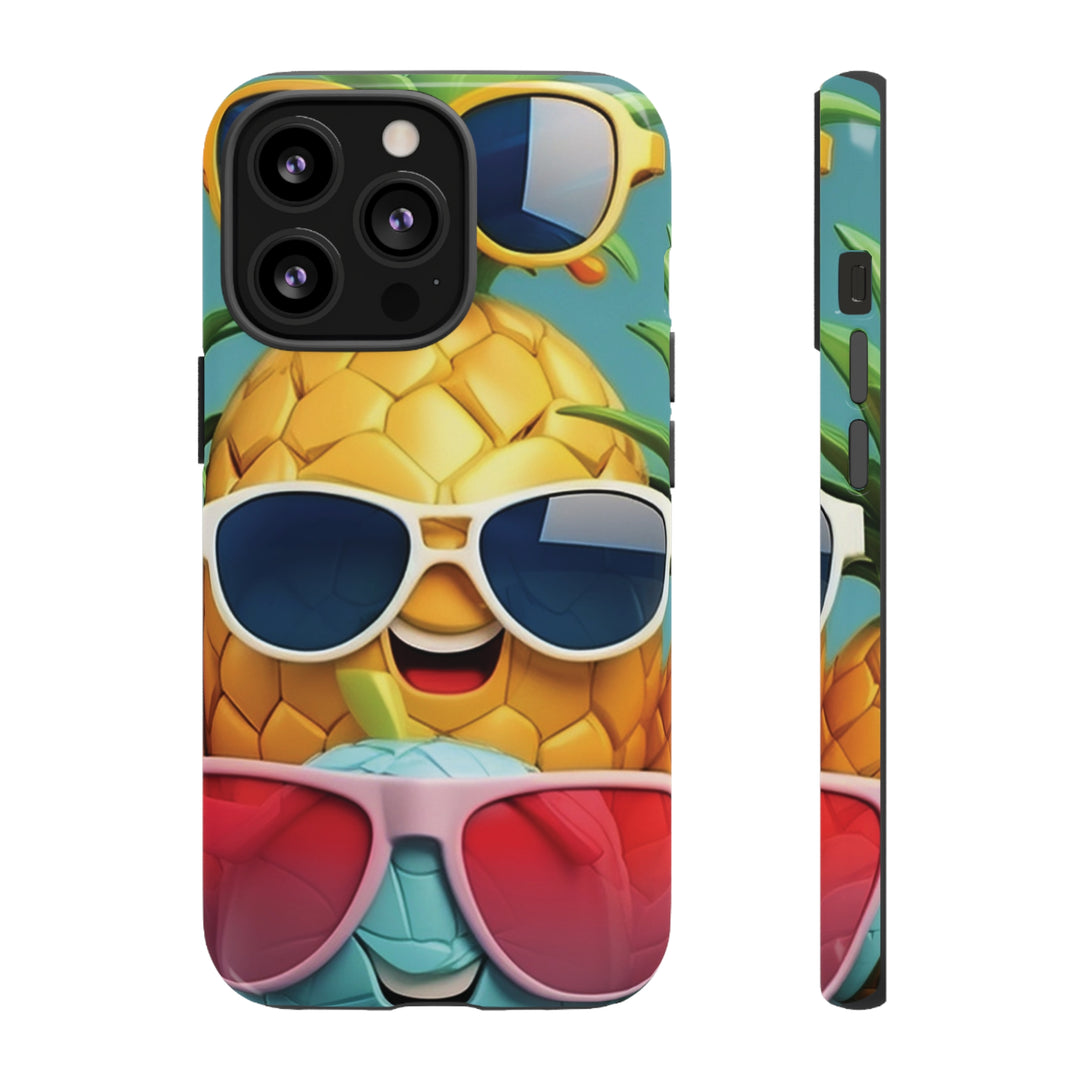 Cute IPhone Case | Summer Pineapple Fruit, iPhone 15 Case | iPhone 15 Pro Case, Iphone 14 Case, Iphone 14 Pro Max Case, Protective Iphone Case - Studio40ParkLane