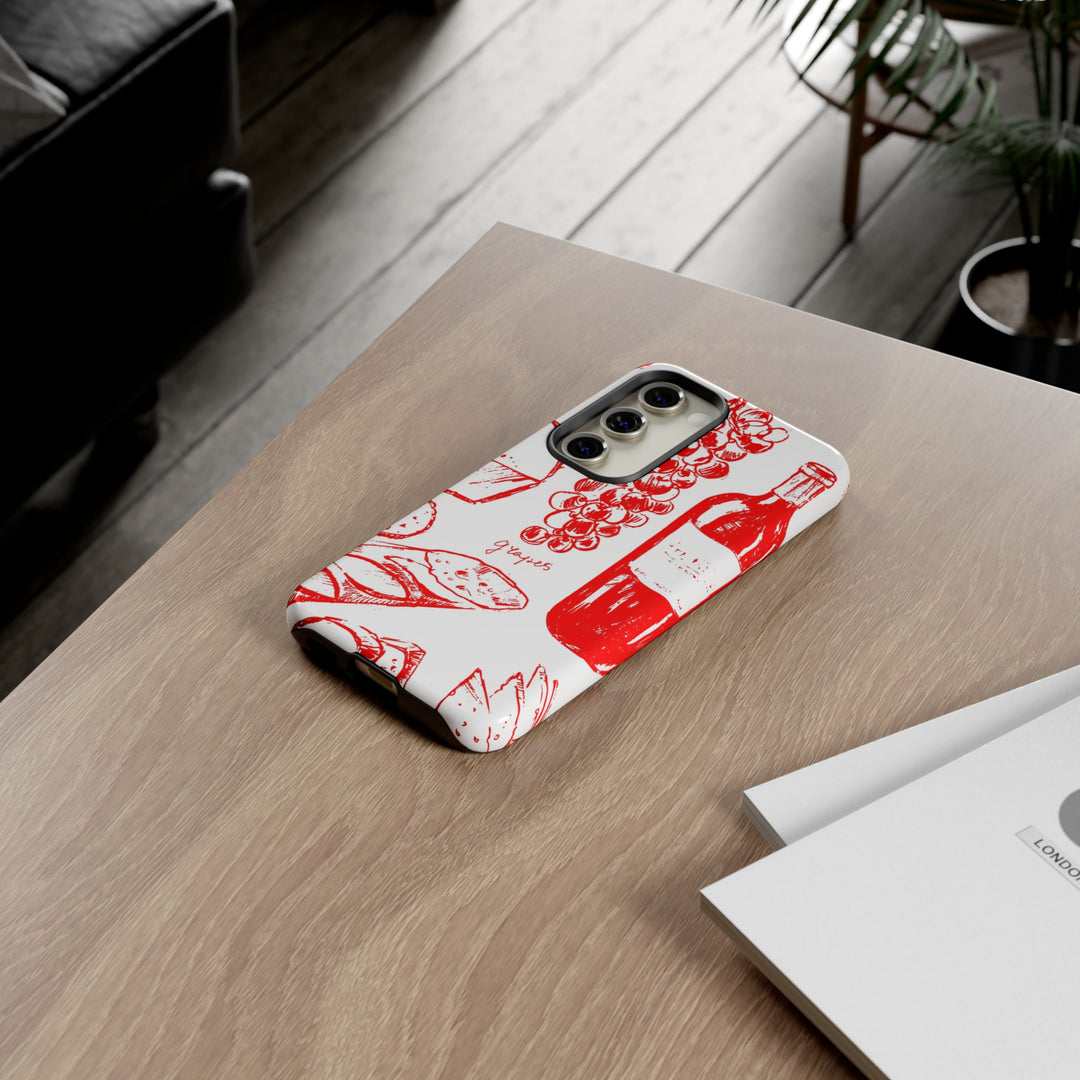 Impact Resistant, Italian French, Cute Phone Cases for Samsung S24, S23, S22, S21, IPhone 15 pro Iphone 14 pro Iphone 13 IPhone 12 Iphone 11 - Studio40ParkLane