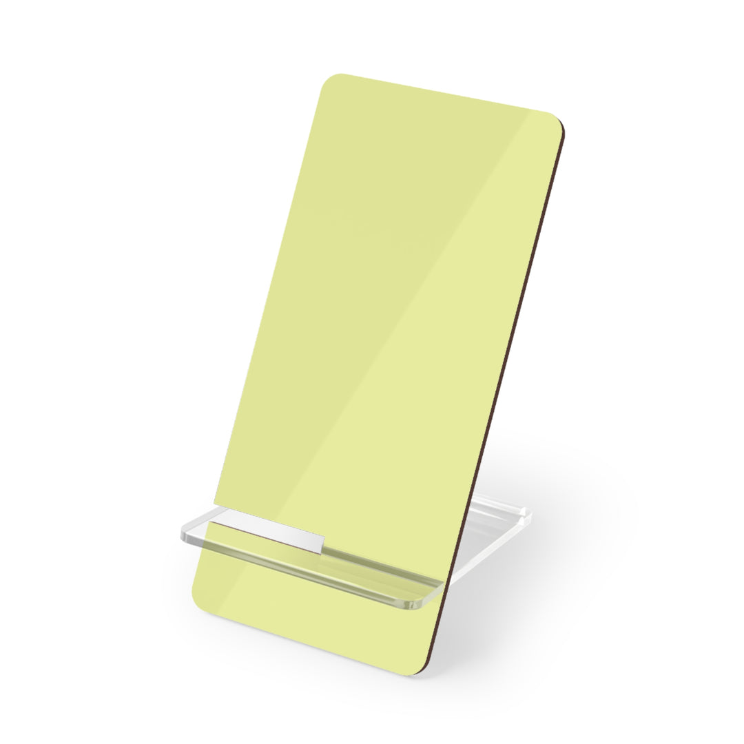 Phone Stand, Soothing Vanilla Yellow Design for Iphones 16, Iphone 15, 14, 13, 12 Samsung Galaxy S24, S23, S22, S21 and Google Pixel 8 - Studio40ParkLane