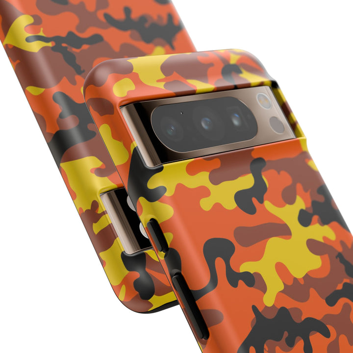 Impact Resistant, Fall camo Camouflage, Cute Phone Cases for Samsung S24, S23, S22, S21, IPhone 15 pro Iphone 14 pro Iphone 13 IPhone 12 Iphone 11 - Studio40ParkLane