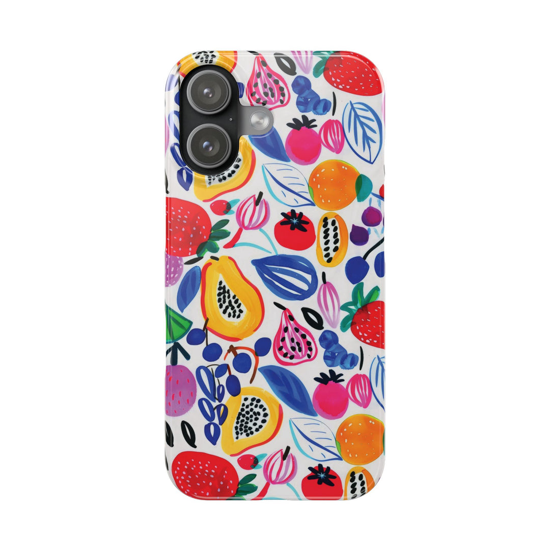 Slim Summer Fruit Cute Phone Cases for Iphone 16 Case | iPhone 15 Case | iPhone 15 Pro Max Case, Iphone 14, Iphone 14 Pro Max, Iphone 13
