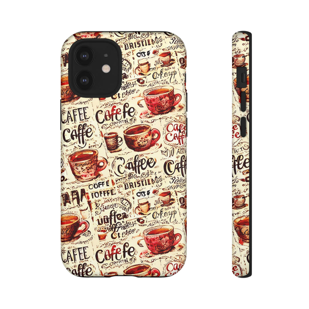 Impact Resistant, Paris Bistro Cafe, Cute Phone Cases for Samsung S24, S23, S22, S21, IPhone 15 pro Iphone 14 pro Iphone 13 IPhone 12 Iphone 11 - Studio40ParkLane