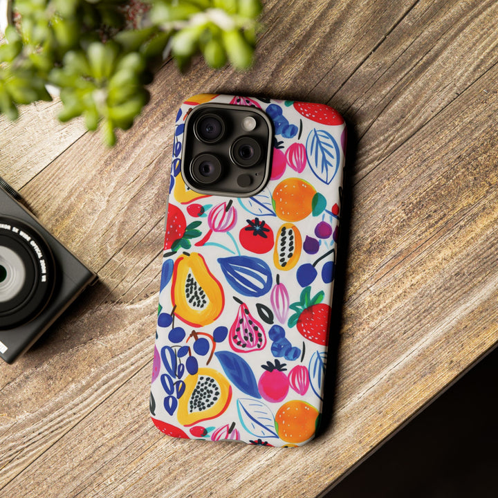 Summer Fruit Cute Tough Phone Case - For Apple iPhone Case 17, 16, 15 Pro Max, 14 Plus, 13 Pro, 12, Samsung Galaxy S26, S25, S24 Plus Ultra - Studio40ParkLane