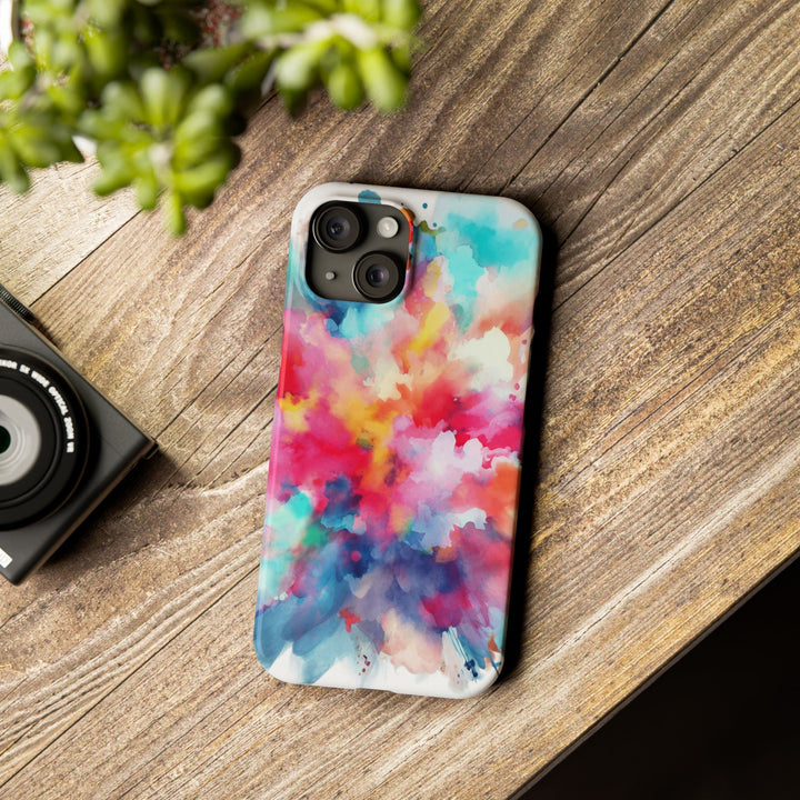 Slim Paint Splash Gift for Her Cute Phone Cases for Iphone 16 Pro Max | iPhone 15 Case | iPhone 15 Pro Max Case, Iphone 14, Iphone 14 Pro Max, Iphone 13 12 11 8 7 - Studio40ParkLane