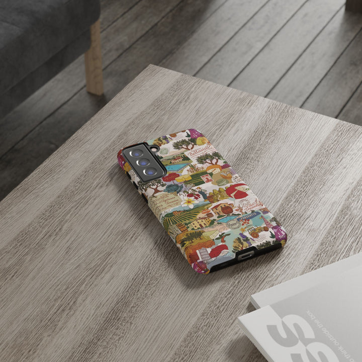 Italy Tuscany Coquette Collage Tough Premium Phone Case - For iPhone 17 Pro Max iPhone 16 Pro iPhone 15 Iphone 14 Plus 13 Pro 12 11 10 XR - Studio40ParkLane