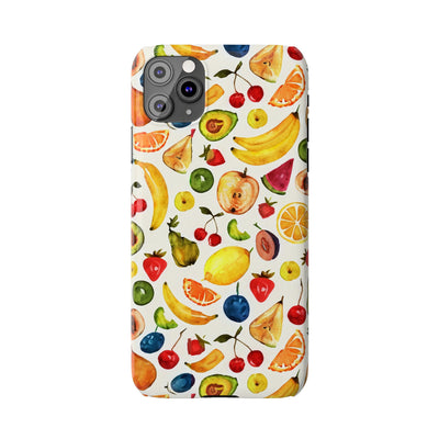 Fruit Mix Display Slim Cute Phone Cases for Iphone  | iPhone 15 Case | iPhone 15 Pro Max Case, Iphone 14, Iphone 14 Pro Max, Iphone 13