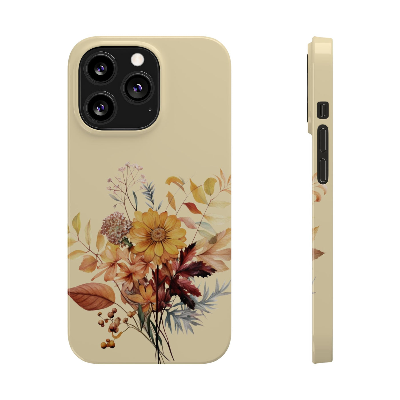 Slim Fall Autumn Leaves Gift for Her Cute Phone Cases for Iphone 16 | iPhone 15 Case | iPhone 15 Pro Max Case, Iphone 14, Iphone 14 Pro Max, Iphone 13, Slim