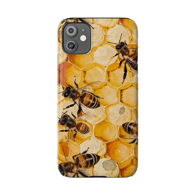 Slim Cute iPhone Cases - | iPhone 15 Case | iPhone 15 Pro Max Case, Iphone 14 Case, Iphone 14 Pro Max, Iphone 13, Summer Honey Bees