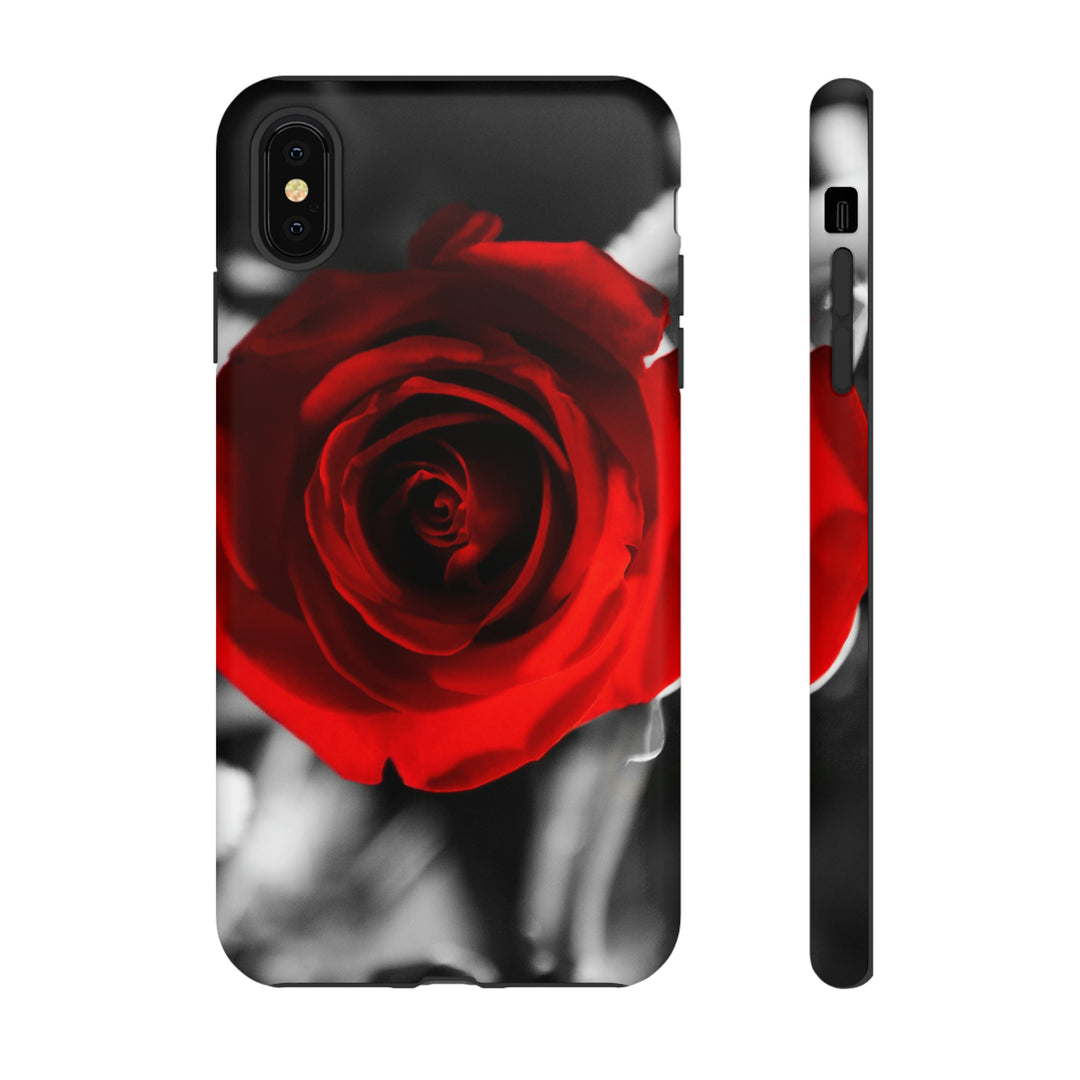 Cute IPhone Case | iPhone 15 Case | iPhone 15 Pro Max Case, Iphone 14 Case, Iphone 14 Pro Max Case IPhone Case for Art Lovers - Red Rose - Studio40ParkLane