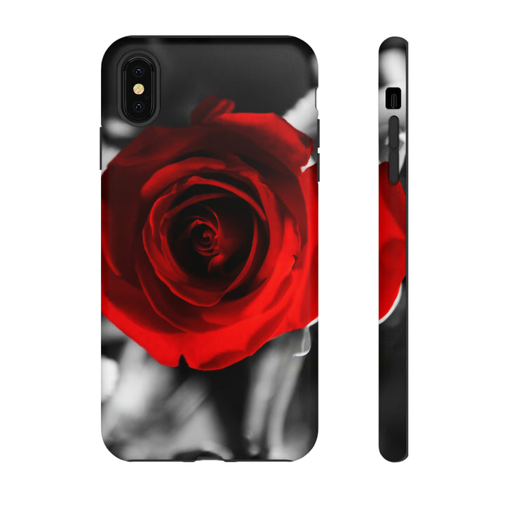 Cute IPhone Case | iPhone 15 Case | iPhone 15 Pro Max Case, Iphone 14 Case, Iphone 14 Pro Max Case IPhone Case for Art Lovers - Red Rose - Studio40ParkLane
