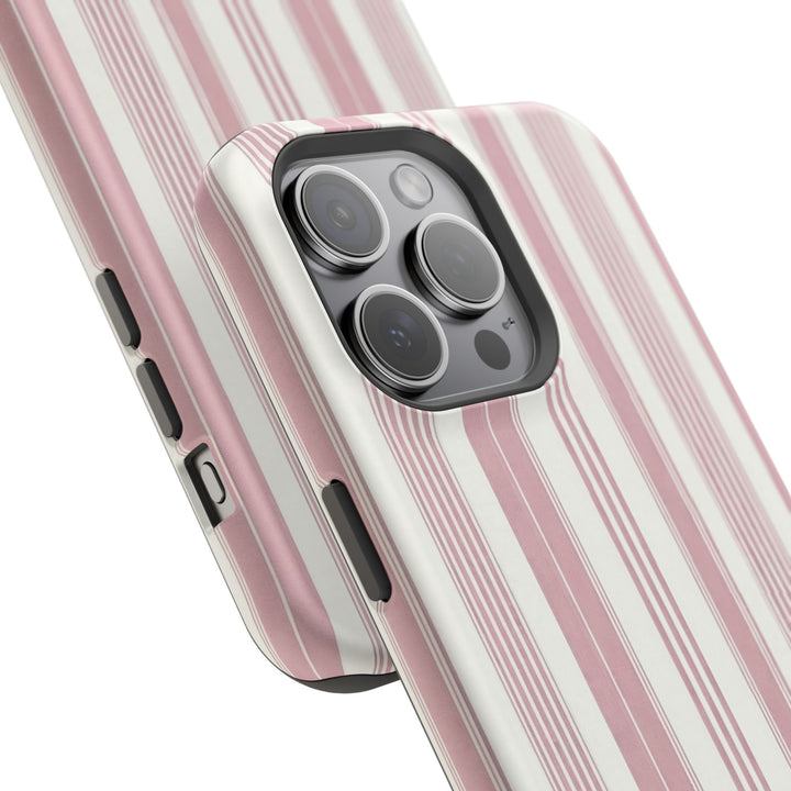 MagSafe Cute Phone Case, Coastal Striped Phone Case for iPhone 17 16 15 14 13 12 Pro Max, Samsung S26 S25 S24 Ultra case - Studio40ParkLane