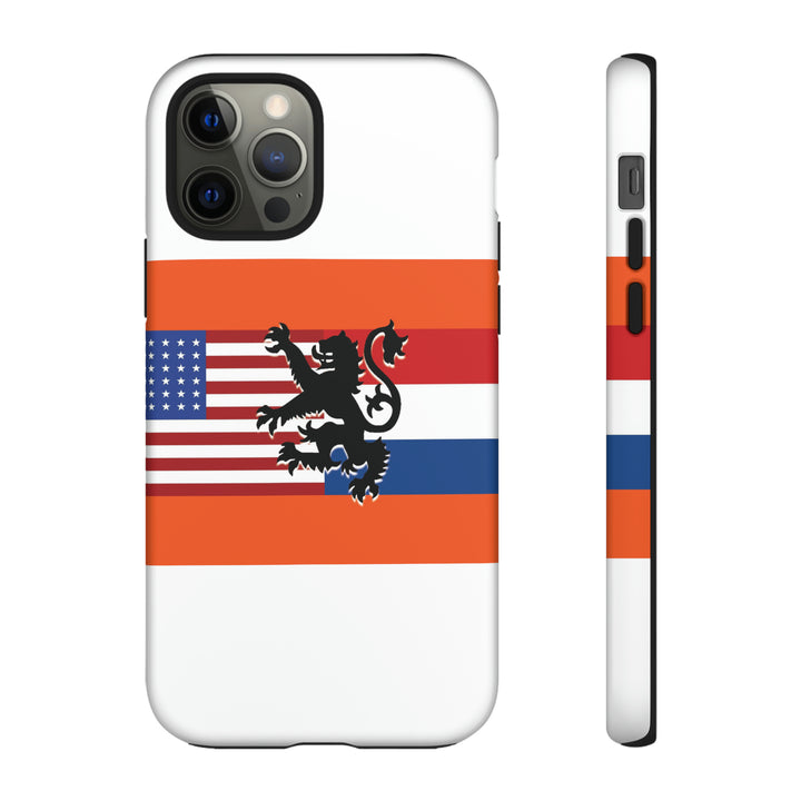 Cute IPhone Case | iPhone 15 Case | iPhone 15 Pro Max Case, Iphone 14 Case, Iphone 14 Pro Max Case IPhone Case for Art Lovers, Dutch US Flag - Studio40ParkLane