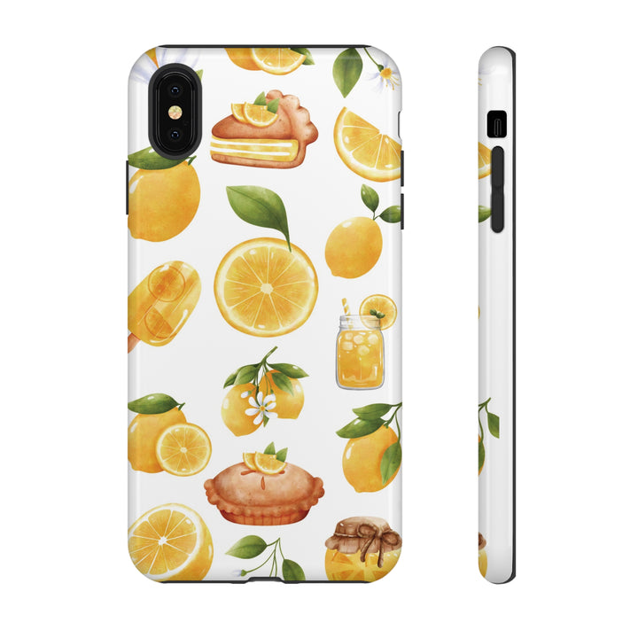 Cute IPhone Case | Summer Fruit Lemon, iPhone 15 Case | iPhone 15 Pro Case, Iphone 14 Case, Iphone 14 Pro Max Case, Protective Iphone Case - Studio40ParkLane