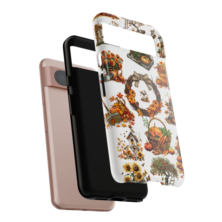 Impact Resistant, Fall Leaves Collage, Cute Phone Cases for Samsung S24, S23, S22, S21, IPhone 15 pro Iphone 14 pro Iphone 13 IPhone 12 Iphone 11 - Studio40ParkLane