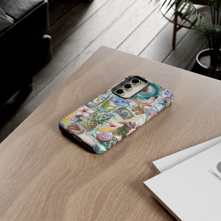 Impact Resistant, Travel Coquette Collage, Cute Phone Cases for Samsung S24, S23, S22, S21, IPhone 15 pro Iphone 14 pro Iphone 13 IPhone 12 Iphone 11 - Studio40ParkLane