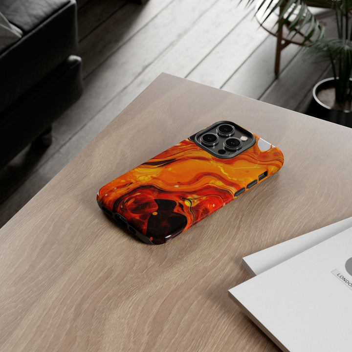 Impact Resistant, Fall Colors Marble, Cute Phone Cases for Samsung S24, S23, S22, S21, IPhone 15 pro Iphone 14 pro Iphone 13 IPhone 12 Iphone 11 - Studio40ParkLane