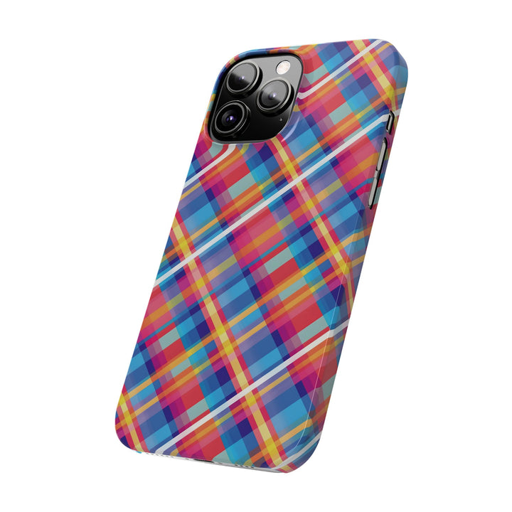 Slim Checkered Plaid Gift for Her Cute Phone Cases for Iphone 16 Pro Max | iPhone 15 Case | iPhone 15 Pro Max Case, Iphone 14, 13, 12, 11, 10, 8, 7 - Studio40ParkLane