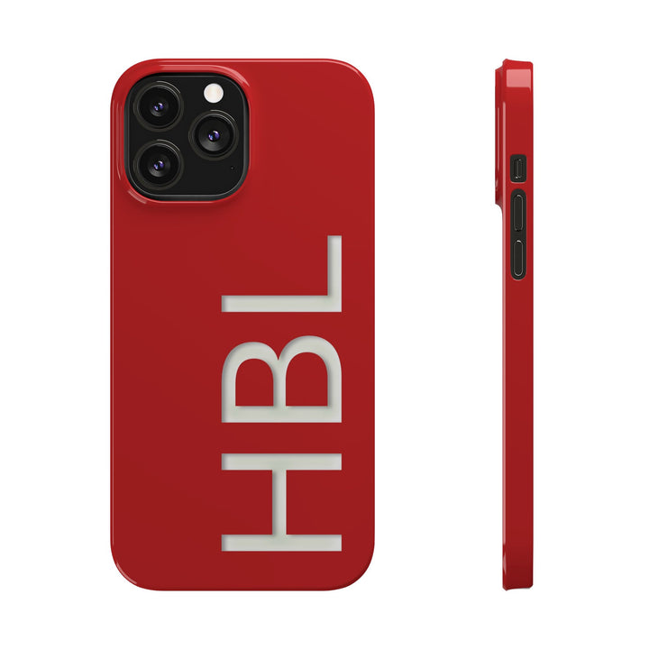 Slim Custom Personalized Red Gift for Her Cute Phone Cases for Iphone 16 Pro Max | iPhone 15 Case | iPhone 15 Pro Max Case, Iphone 14, 13, 12, 11, 10, 8, 7 - Studio40ParkLane