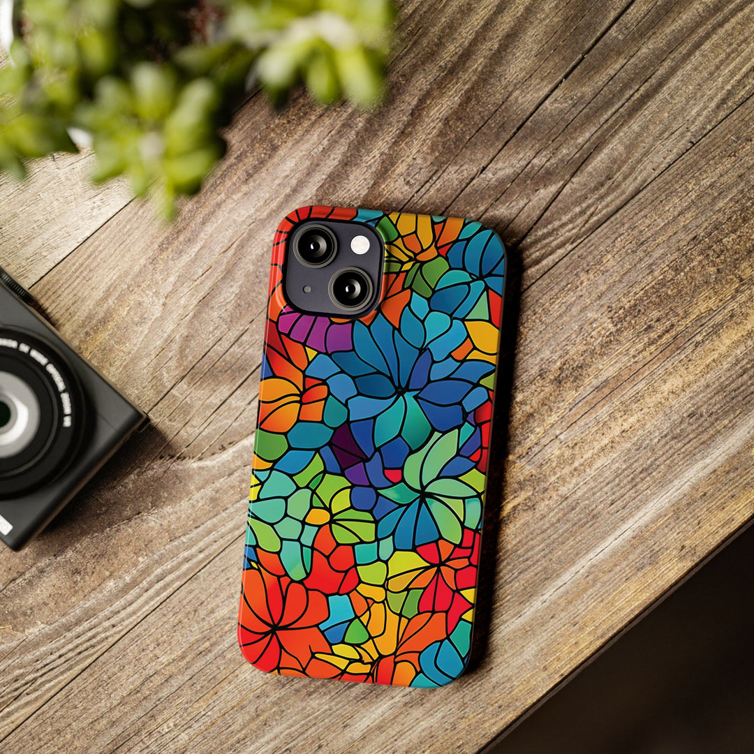 Slim Window Style Mosaic Gift for Her Cute Phone Cases for Iphone 16 Case | iPhone 15 Case | iPhone 15 Pro Max Case, Iphone 14, Iphone 14 Pro Max, Iphone 13 - Studio40ParkLane