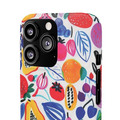 Snap Summer Fruit Gift for Her Cute Phone Cases for Samsung Galaxy S24, S23, S22, S21, S20, Plus, Ultra, Iphone 16, 15, 14, Pro and Max