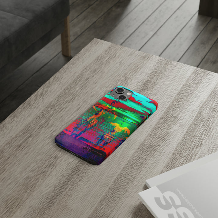 Slim Cute Phone Cases for Iphone - | iPhone 15 Case | iPhone 15 Pro Max Case, Iphone 14 Case, Iphone 14 Pro Max, Iphone 13, Sunset Mystery Dance - Studio40ParkLane